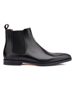 Chelsea boots homme en cuir – BERGAME PATIN – Bexley – Noir