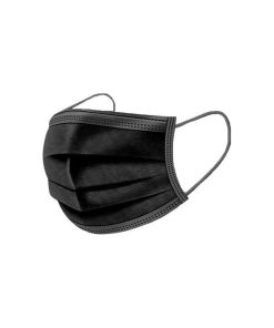 Lot De 50 Masques Jetables – Protection Covid-19 – Noir