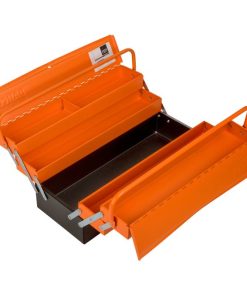 Boîte à outils pliable avec 5 espaces de rangement