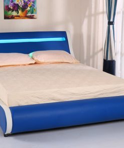 Lit LED Noir et Blanc