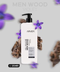 Arvea Gel douche MEN WOOD VIOLET 400 ML