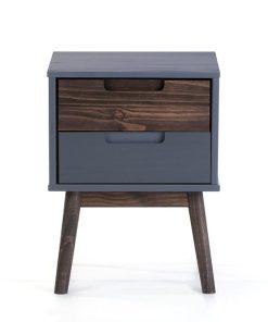 Chevet 2 Tiroirs (Collection Nussa)