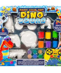 Just My Style - Ensemble de peinture en plâtre pour enfants dans une variété de styles