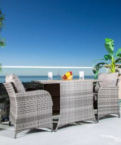 Allspace - Ensemble bistro 3 pièces