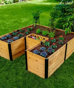 Vita Mezza - Lit de jardin à compost 6 x 6 pi