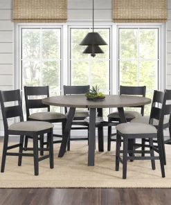 Bayside Furnishings - Mobilier 7 pièces pour salle à manger