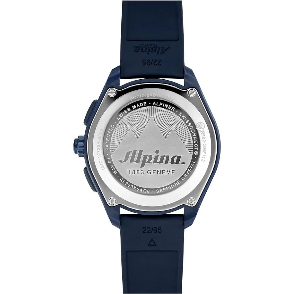 Alpina - Montre à quartz suisse multifonction AL-283LBN5NAQ6 - Image 3