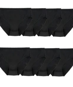 Natori - Culotte taille haute échancrées, paquet de 8