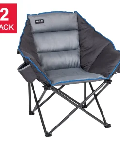 Mac Sports - Fauteuil club rembourré, paquet de 2