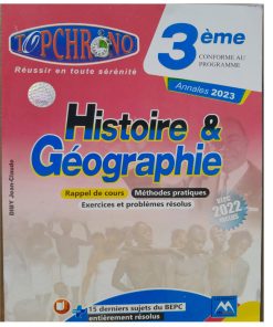 Bepc Histoire Géo Sujets Et Corrigés