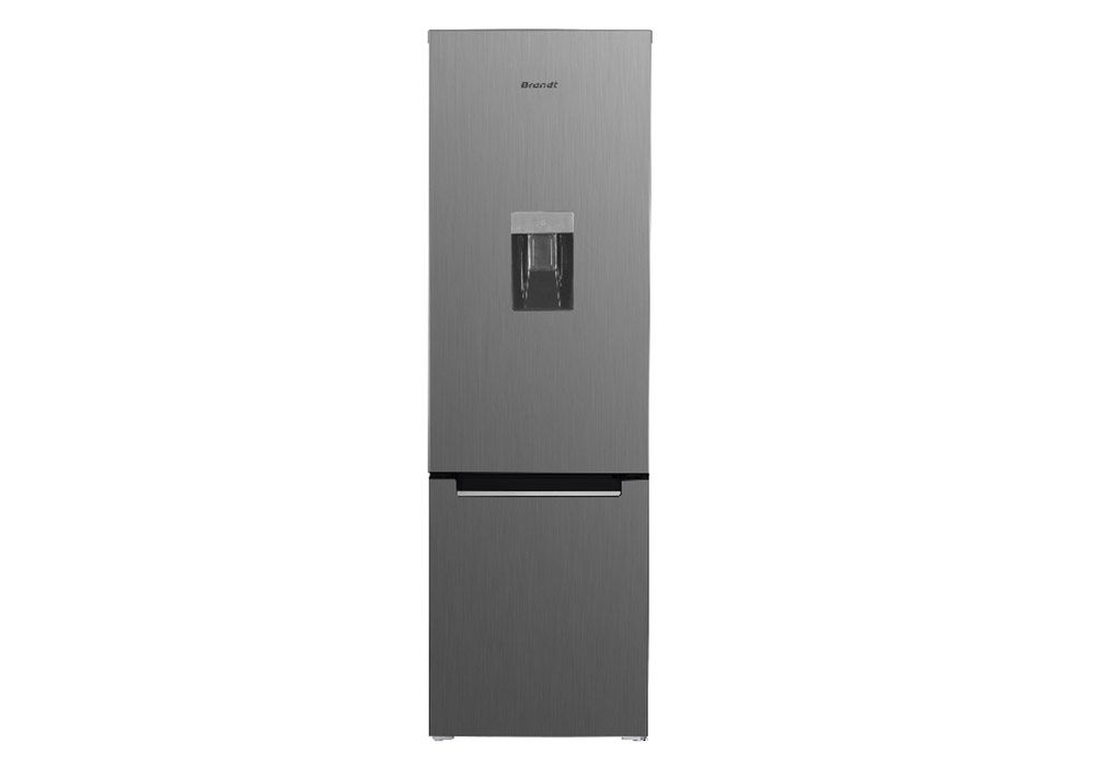 Réfrigérateur Combiné 262L Inox Brandt (BFC8050XD)