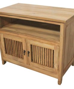 Meuble 2 Portes en Teck Massif