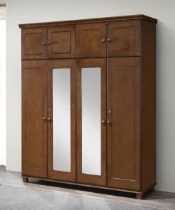 Armoire 8 Portes avec Miroirs PK Oak Marcus
