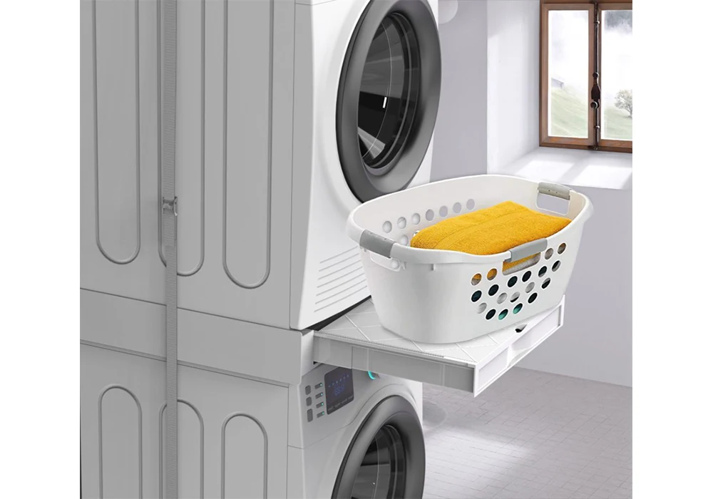 Kit de Superposition Universel pour Lave-linge et Sèche-linge Base Torre Duo L60 Meliconi (656123)