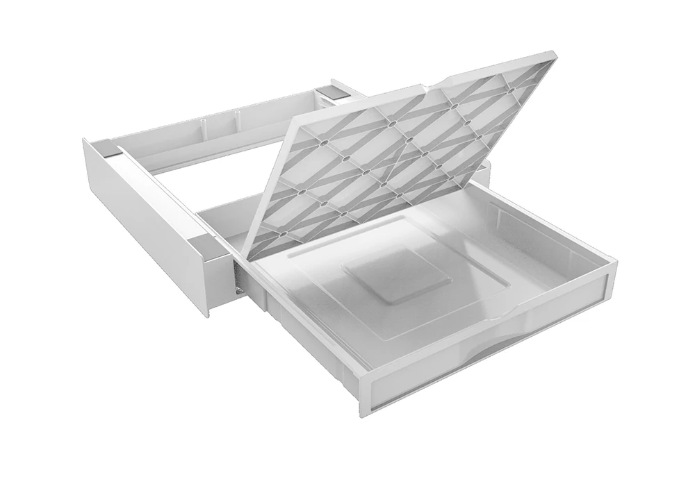 Kit de Superposition Universel pour Lave-linge et Sèche-linge Base Torre Duo L60 Meliconi (656123) - Image 4