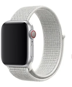 Swissten Apple Watch 38-41mm Nylon Band – 46000703 – Blanc
