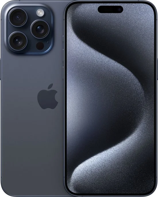 Apple iPhone 15 Pro Max – 256GB – Bleu Titanium – Dual SIM - Image 5