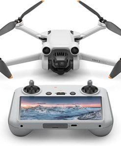 DJI Mini 3 Pro (DJI RC) – Drone de caméra avec vidéo 4K / 60fps, photo 48MP, temps de vol de 34 minutes