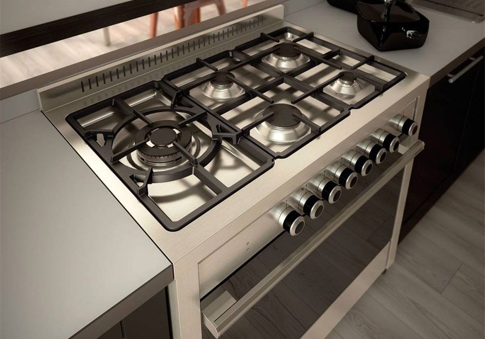 Piano De Cuisson 60x90cm Glem (GX960CVIX) - Image 2