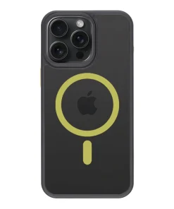 Coque Tactical iPhone 15 Pro Max Magforce Hyperstealth 2.0 – 8596311250613 – Noir/Yellow