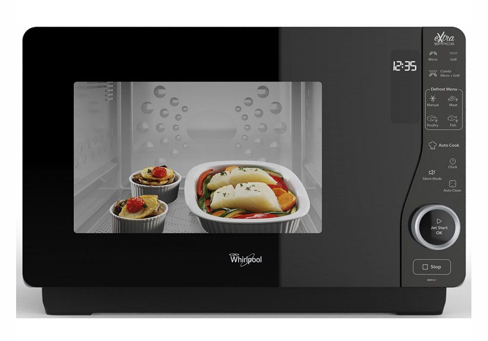 Micro ondes + Grill sans Plateau ExtraSpace Whirlpool (MWF421SL)