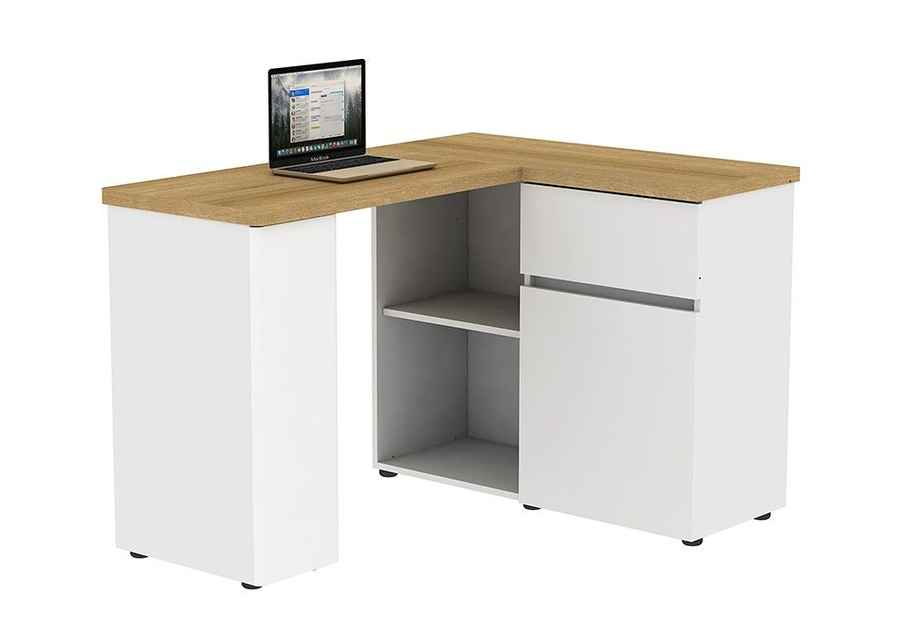 Bureau d’Angle 1 Porte 1 Tiroir