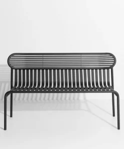 Banc avec dossier Week-End  - Petite Friture