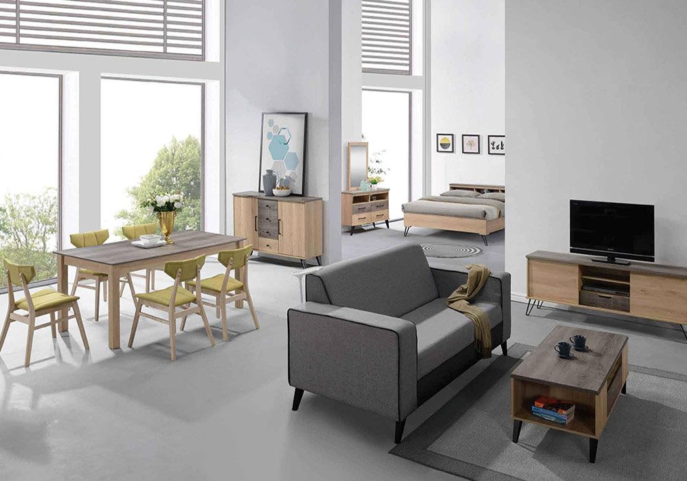 Meuble TV 2 Portes (Collection Caria) - Image 2