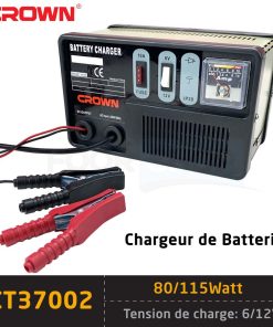 CROWN Chargeur De Batterie CT37002