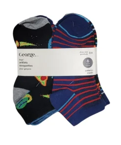 Georges - Chaussette, paquet de 6 paires pour enfants