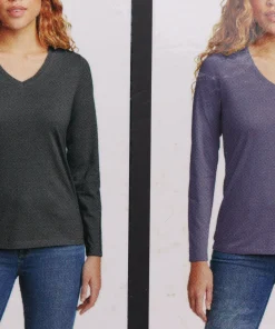 Eddie Bauer - Chandail à manches longues, paquet de 2