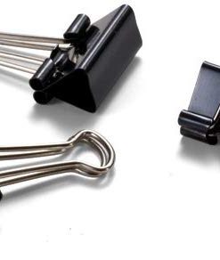 Pinces à Reliure Binder Clip 19 mm – Boîte de 48