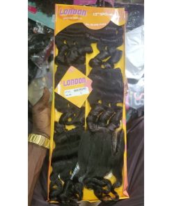 Mèches Naturelles – Closure Multi-raie – Noir