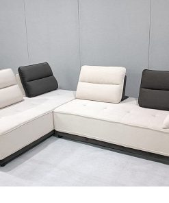 Salon d&rsquo;Angle Modulable Côtelé