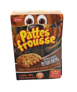 Dare - Biscuits Pattes d'ours aux pépites de chocolat