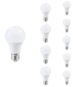 Ampoule E27 LED 8.5W A60 (Pack de 10)