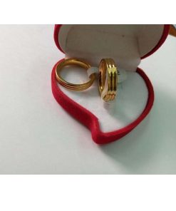 Bague de mariage en or plaqué