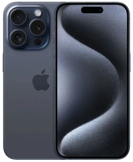 Apple iPhone 15 Pro Max – 256GB – Bleu Titanium – Dual SIM - Image 2