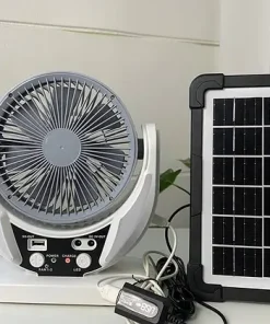 Ventilateur Rechargeable à énergie Solaire – Rotative 360°