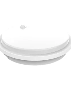 Hublot LED Extérieur Rond 10W IP54 Blanc avec détecteur de mouvement