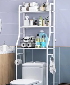 Support Rack Stockage Pour Toilettes Très Solide