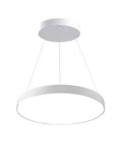 Kit Plafonnier LED Blanc 54W 60cm avec Kit de Suspension