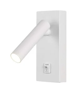 Lampe Murale 2W avec Interrupteur Blanc