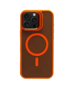 Coque Livon iPhone 16 Plus DropSkin – Orange