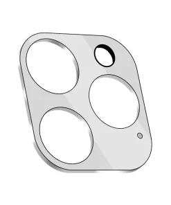 Livon iPhone 11/iPhone 12 Mini Verre trempé – Protection d&rsquo;objectif – Transparent