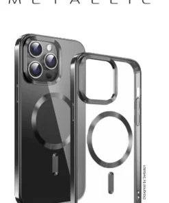 Swissten iPhone 17 Metallic Magstick Case – 36500125 – For Magsafe Charging – Black