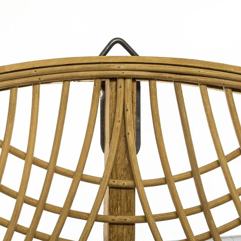 Miroir Rond en Bambou 70cm - Image 4