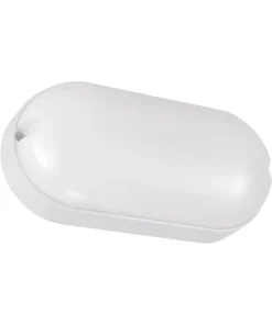 Plafonnier Étanche Ovale 9W Hublot Blanc