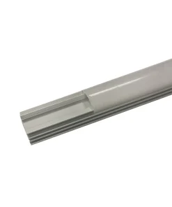 Profilé Aluminium 1m pour Bandeau LED Couvercle Opaque