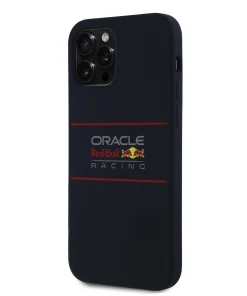 Coque Red Bull iPhone 15 Pro MagSafe en silicone liquide avec logo horizontal – 3666339369088 – Marine